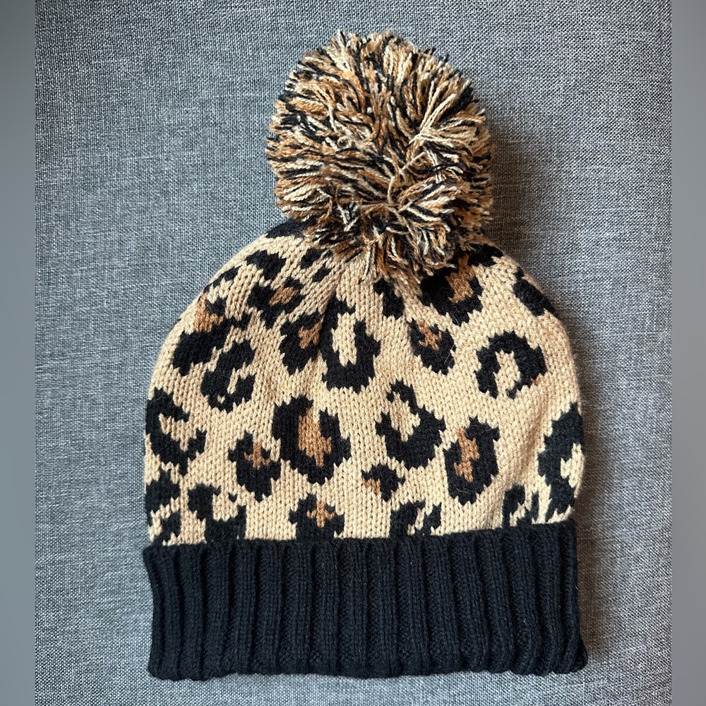 Leopard Beanie